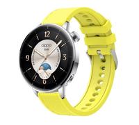 GIOPUEY Correas Compatible con Oppo Watch X2 Mini, Suave silicona La Correa [Resistente al Desgaste] [Transpirable] Pulsera - pink