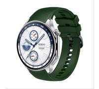 GIOPUEY Correas Compatible con OPPO Watch X2, Suave Silicona La Correa [Resistente al Desgaste] [Transpirable] Pulsera - Army Green