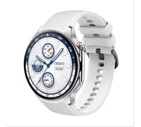 GIOPUEY Correas Compatible con OPPO Watch X2, Suave Silicona La Correa [Resistente al Desgaste] [Transpirable] Pulsera - White
