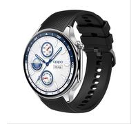 GIOPUEY Correas Compatible con OPPO Watch X2, Suave Silicona La Correa [Resistente al Desgaste] [Transpirable] Pulsera - Black