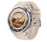 GIOPUEY Correas Compatible con OPPO Watch X2/Watch X, Suave Silicona La Correa [Resistente al Desgaste] [Transpirable] Pulsera - Beige