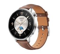 GIOPUEY Correas Compatible con Oppo Watch X3 Mini/X2 Mini, piel genuina La Correa [Resistente al Desgaste] [Transpirable] Pulsera - Brown