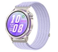 GIOPUEY Correas Compatible con OPPO Watch X3/X2/X/S, Correa Tejida de Nailon Suave [Unisexo] [Transpirable] - Lightpurple