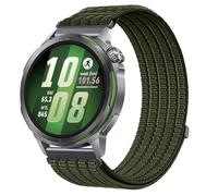 GIOPUEY Correas Compatible con OPPO Watch X3/X2/X/S, Correa Tejida de Nailon Suave [Unisexo] [Transpirable] - Darkgreen