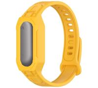 GIOPUEY Correas Compatible con PLAUD NotePin, Suave Silicona La Correa [Resistente al Desgaste] [Transpirable] Pulsera - Yellow