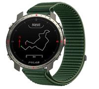 GIOPUEY Correas Compatible con Polar Grit X Pro, Nylon Transpirable Sport Correa Loop Deportiva de Nylon Trenzado Strap Band - Darkgreen