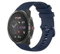 GIOPUEY Correas Compatible con Polar Grit X2, Suave silicona La Correa [Resistente al Desgaste] [Transpirable] Pulsera - Dark Blue