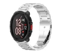 GIOPUEY Correas Compatible con Polar Street X, Acero Inoxidable La Correa [Resistente al Desgaste] Pulsera - Silver