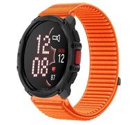 GIOPUEY Correas Compatible con Polar Street X, Nylon Transpirable Sport Correa Loop Deportiva de Nylon Trenzado Strap Band - Orange