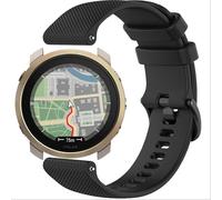 GIOPUEY Correas Compatible con Polar Vantage M3, Suave Silicona La Correa [Resistente al Desgaste] [Transpirable] Pulsera - Black