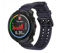 GIOPUEY Correas Compatible con Polar Vantage M3, Suave Silicona La Correa [Resistente al Desgaste] [Transpirable] Pulsera - Midnight Blue