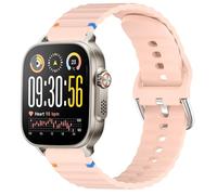 GIOPUEY Correas Compatible con Realme Watch 5, Suave Silicona La Correa [Resistente al Desgaste] [Transpirable] Pulsera - Pink