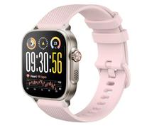 GIOPUEY Correas Compatible con Realme Watch 5, Suave Silicona La Correa [Resistente al Desgaste] [Transpirable] Pulsera - Pink