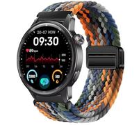 GIOPUEY Correas Compatible con Realme Watch S2, Correa Tejida de Nailon Suave [Unisexo] [Transpirable] - Colourful