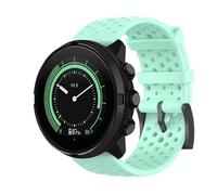 GIOPUEY Correas Compatible con SUUNTO 7/9/9 Baro/D5, 24mm Suave silicona La Correa [Resistente al Desgaste] [Transpirable] Pulsera - Teal
