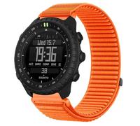 GIOPUEY Correas Compatible con Suunto Core 2, Nylon Transpirable Sport Correa Loop Deportiva de Nylon Trenzado Strap Band - Orange