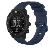 GIOPUEY Correas Compatible con Suunto Core 2, Suave Silicona La Correa [Resistente al Desgaste] [Transpirable] Pulsera - Dark Blue