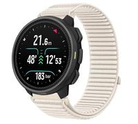 GIOPUEY Correas Compatible con SUUNTO Nautic S, Nylon Transpirable Sport Correa Loop Deportiva de Nylon Trenzado Strap Band - Beige