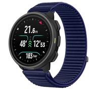 GIOPUEY Correas Compatible con SUUNTO Nautic S, Nylon Transpirable Sport Correa Loop Deportiva de Nylon Trenzado Strap Band - Darkblue