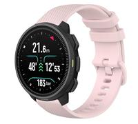 GIOPUEY Correas Compatible con SUUNTO Nautic S, Suave Silicona La Correa [Resistente al Desgaste] [Transpirable] Pulsera - Pink