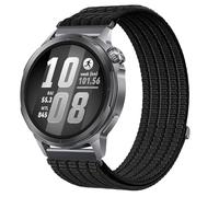 GIOPUEY Correas Compatible con SUUNTO Nautic S/Vertical 2/Race/RaceS/Race2/Run/Ocean, Correa Tejida de Nailon Suave [Unisexo] [Transpirable] - Black