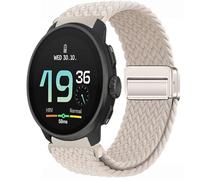GIOPUEY Correas Compatible con SUUNTO Race S 45mm, Correa Tejida de Nailon Suave [Unisexo] [Transpirable] - Beige