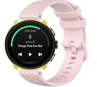 GIOPUEY Correas Compatible con Suunto Run, Suave silicona La Correa [Resistente al Desgaste] [Transpirable] Pulsera - Pink