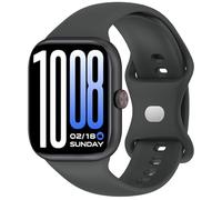 GIOPUEY Correas Compatible con Vivo Watch GT 2, Suave Silicona La Correa [Resistente al Desgaste] [Transpirable] Pulsera - Dark Grey