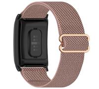 GIOPUEY Correas Compatible con WHOOP One/Peak/Life MG/5.0/4.0/3.0, Correa tejida de nailon suave [unisexo] [Transpirable] - pink