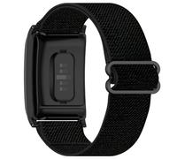 GIOPUEY Correas Compatible con WHOOP One/Peak/Life MG/5.0/4.0/3.0, Correa tejida de nailon suave [unisexo] [Transpirable] - Black