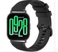 GIOPUEY Correas Compatible con Xiaomi Redmi Watch 5 Active/5 Lite, Suave Silicona La Correa [Resistente al Desgaste] [Transpirable] Pulsera - Black