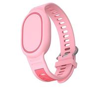 GIOPUEY Correas Compatible con Xiaomi Tag, Suave Silicona La Correa [Resistente al Desgaste] [Transpirable] Pulsera - Pink