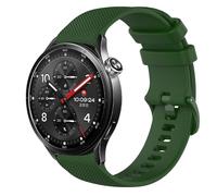 GIOPUEY Correas Compatible con Xiaomi Watch S5 46mm, Suave silicona La Correa [Resistente al Desgaste] [Transpirable] Pulsera - Dark Green