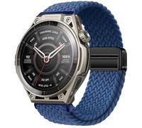 GIOPUEY Correas Magnética Compatible con Amazfit Balance Ultra, Correa Tejida de Nailon Suave [Unisexo] [Transpirable] - Blue