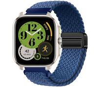 GIOPUEY Correas Magnética Compatible con Amazfit Cheetah Square, Correa tejida de nailon suave [unisexo] [Transpirable] - Blue
