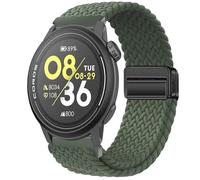 GIOPUEY Correas Magnética Compatible con COROS Pace 4, Correa Tejida de Nailon Suave [Unisexo] [Transpirable] - Green