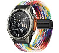 GIOPUEY Correas Magnética Compatible con DOOGEE Anywise W1/W1 Pro, Correa Tejida de Nailon Suave [Unisexo] [Transpirable] - Colourful-B