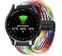 GIOPUEY Correas Magnética Compatible con Garmin Approach S50, Correa tejida de nailon suave [unisexo] [Transpirable] - Colourful-B