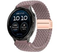 GIOPUEY Correas Magnética Compatible con Garmin D2 Air X15, Correa Tejida de Nailon Suave [Unisexo] [Transpirable] - Purple