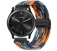 GIOPUEY Correas Magnética Compatible con Garmin Vivomove Sport, Correa tejida de nailon suave [unisexo] [Transpirable] - Colourful