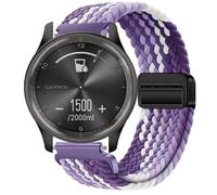GIOPUEY Correas Magnética Compatible con Garmin VivoMove Trend, Correa tejida de nailon suave [unisexo] [Transpirable]