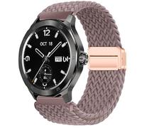 GIOPUEY Correas Magnética Compatible con Honor Choice Watch 2 Epic, Correa Tejida de Nailon Suave [Unisexo] [Transpirable] - Purple