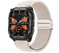 GIOPUEY Correas Magnética Compatible con KOSPET Tank M4, Correa tejida de nailon suave [unisexo] [Transpirable] - Beige