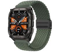 GIOPUEY Correas Magnética Compatible con KOSPET Tank M4, Correa tejida de nailon suave [unisexo] [Transpirable] - Green