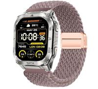 GIOPUEY Correas Magnética Compatible con KOSPET Tank M4C, Correa Tejida de Nailon Suave [Unisexo] [Transpirable] - Purple