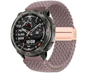 GIOPUEY Correas Magnética Compatible con KOSPET Tank T4, Correa tejida de nailon suave [unisexo] [Transpirable] - Purple