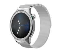 GIOPUEY Correas Magnética Compatible con Motorola Moto Watch 2026, Pulsera trenzada de acero inoxidable [magnético] Pulsera