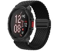 GIOPUEY Correas Magnética Compatible con Polar Street X, Correa Tejida de Nailon Suave [Unisexo] [Transpirable] - Black