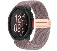 GIOPUEY Correas Magnética Compatible con Polar Street X, Correa Tejida de Nailon Suave [Unisexo] [Transpirable] - Purple