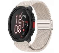 GIOPUEY Correas Magnética Compatible con Polar Street X, Correa Tejida de Nailon Suave [Unisexo] [Transpirable] - Beige